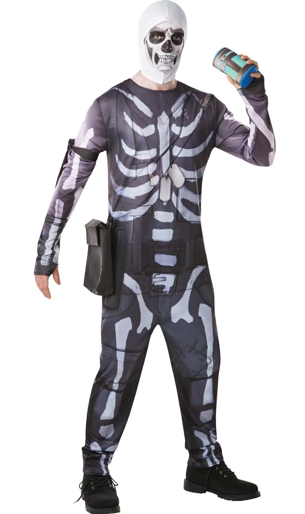 Don Disfraz Skull Trooper Fortnite™ Kostüm Für Erwachsene 5 Don Disfraz Skull Trooper Fortnite™ Kostüm Für Erwachsene - Image 3