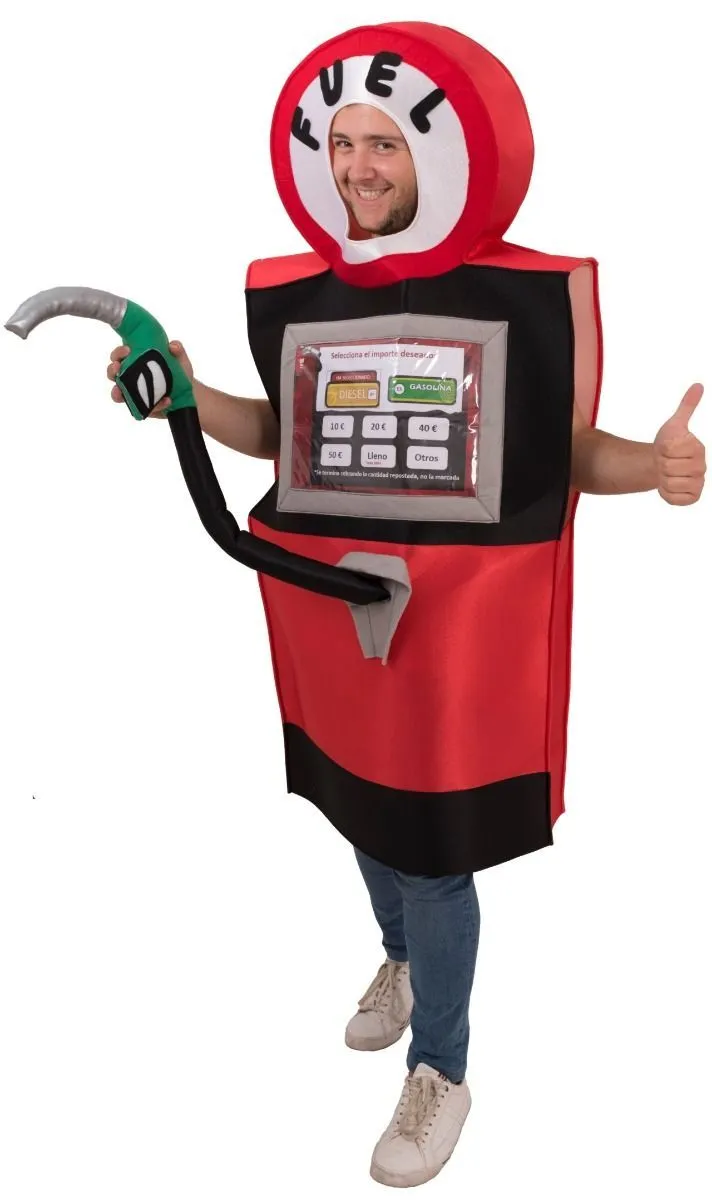 Don Disfraz Tankstelle Pumpe Kostüm Für Erwachsene 3 Don Disfraz Tankstelle Pumpe Kostüm Für Erwachsene