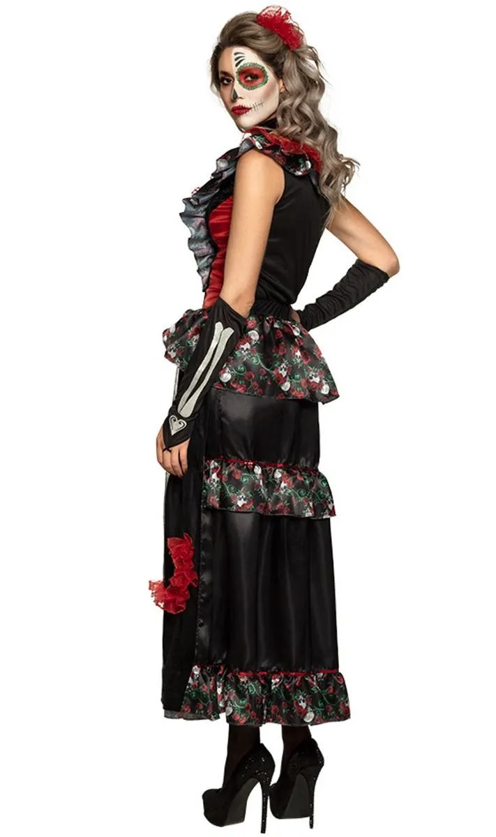 Don Disfraz Catrina Diva Kostüm Für Damen 4 Don Disfraz Catrina Diva Kostüm Für Damen - Image 2