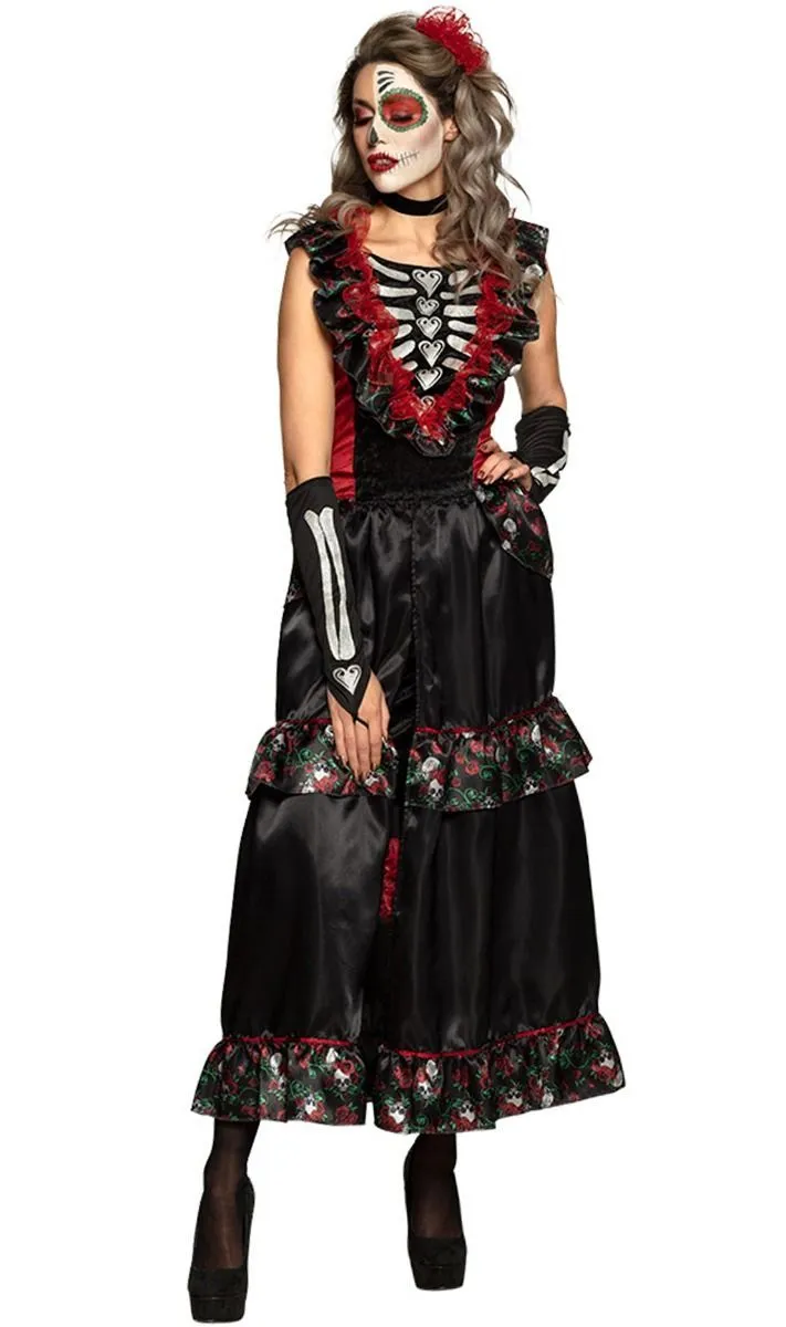 Don Disfraz Catrina Diva Kostüm Für Damen 5 Don Disfraz Catrina Diva Kostüm Für Damen - Image 3