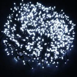 Don Disfraz Weihnachtsbeleuchtung 30m Kaltweiß 1500 Led Outdoor