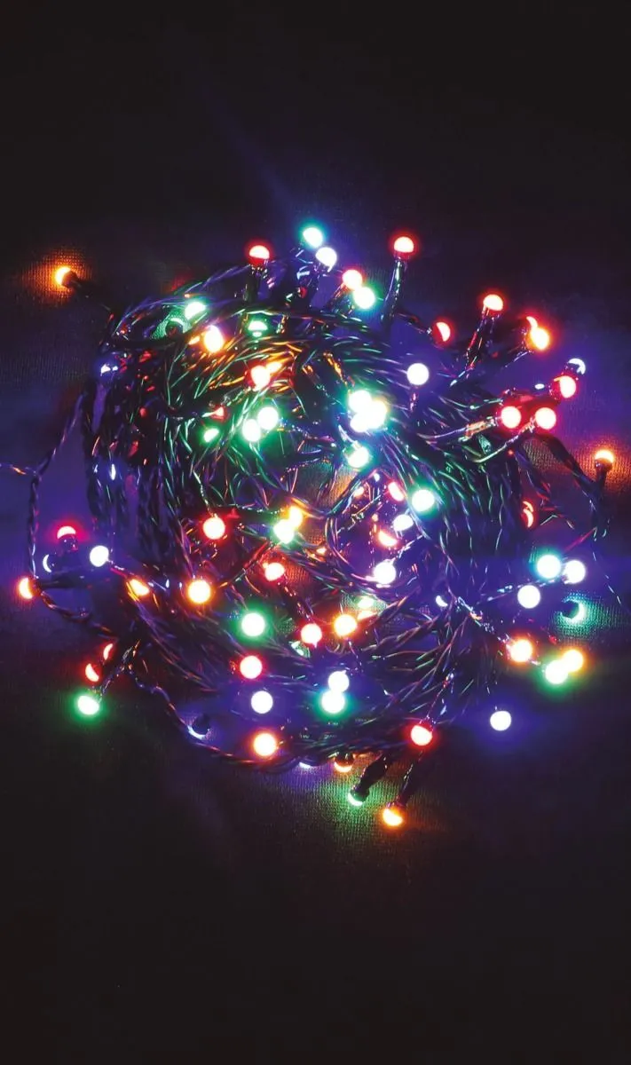 Don Disfraz Weihnachtsbeleuchtung 11m Multicolor 560 Led Balls Außen. 3 Don Disfraz Weihnachtsbeleuchtung 11m Multicolor 560 Led Balls Außen.
