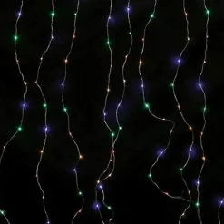 Don Disfraz Lichtvorhang 2x1,5m Multicolor 200 Led Outdoor