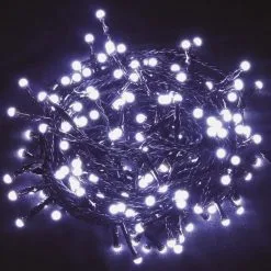 Don Disfraz Weihnachtsbeleuchtung 11m Kaltweiß 560 Led Balls Outdoor