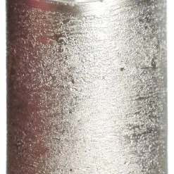 Don Disfraz Silberne LED-Kerze