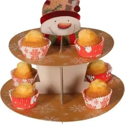 Don Disfraz Doppeltes Weihnachts-Präsentierteller