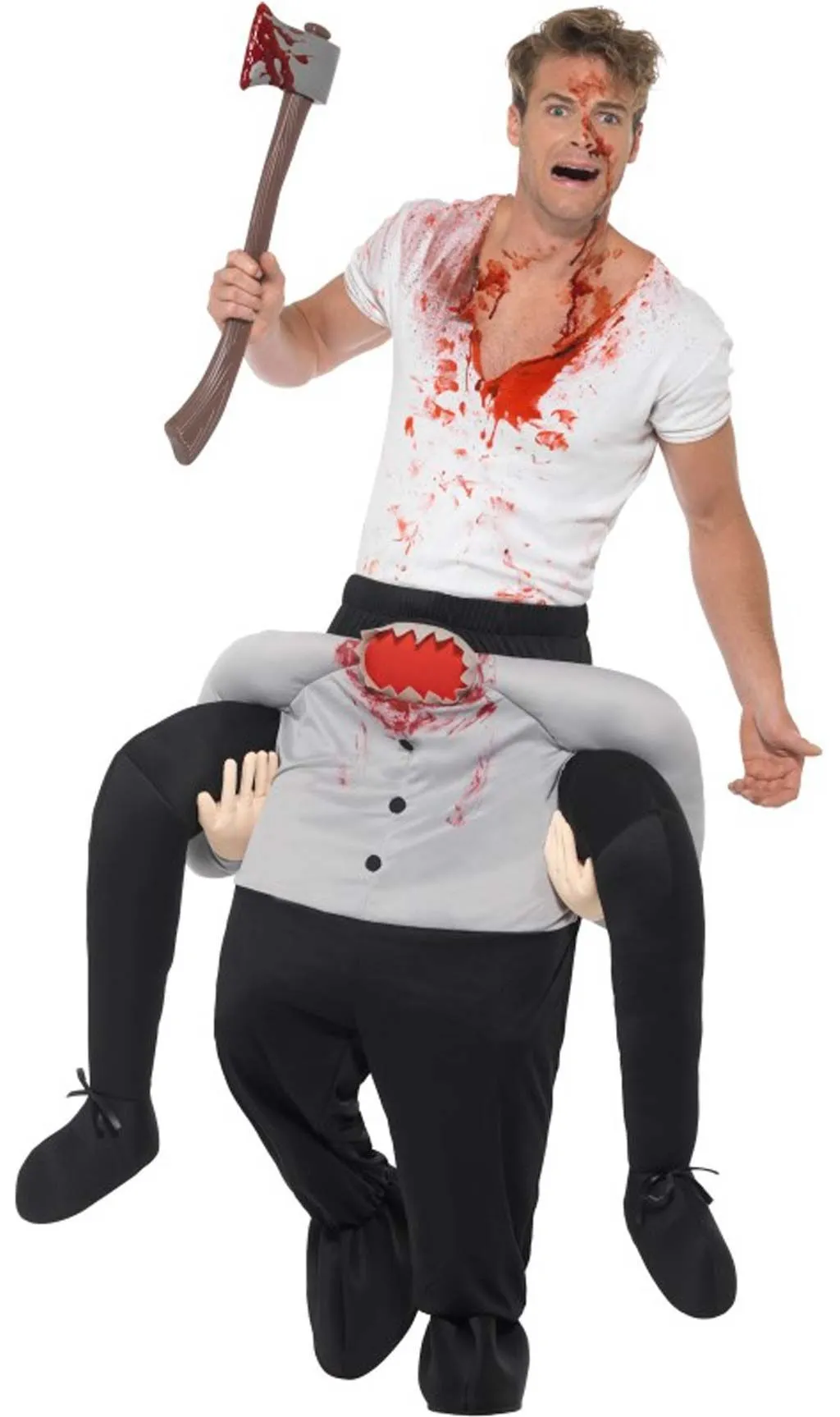 Don Disfraz Kopflos Huckepack Kostüm Für Erwachsene 4 Don Disfraz Kopflos Huckepack Kostüm Für Erwachsene - Image 2