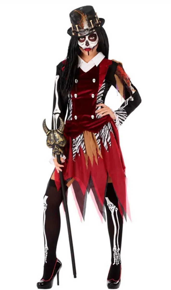 Don Disfraz Voodoo Skelett Kostüm Für Damen 3 Don Disfraz Voodoo Skelett Kostüm Für Damen