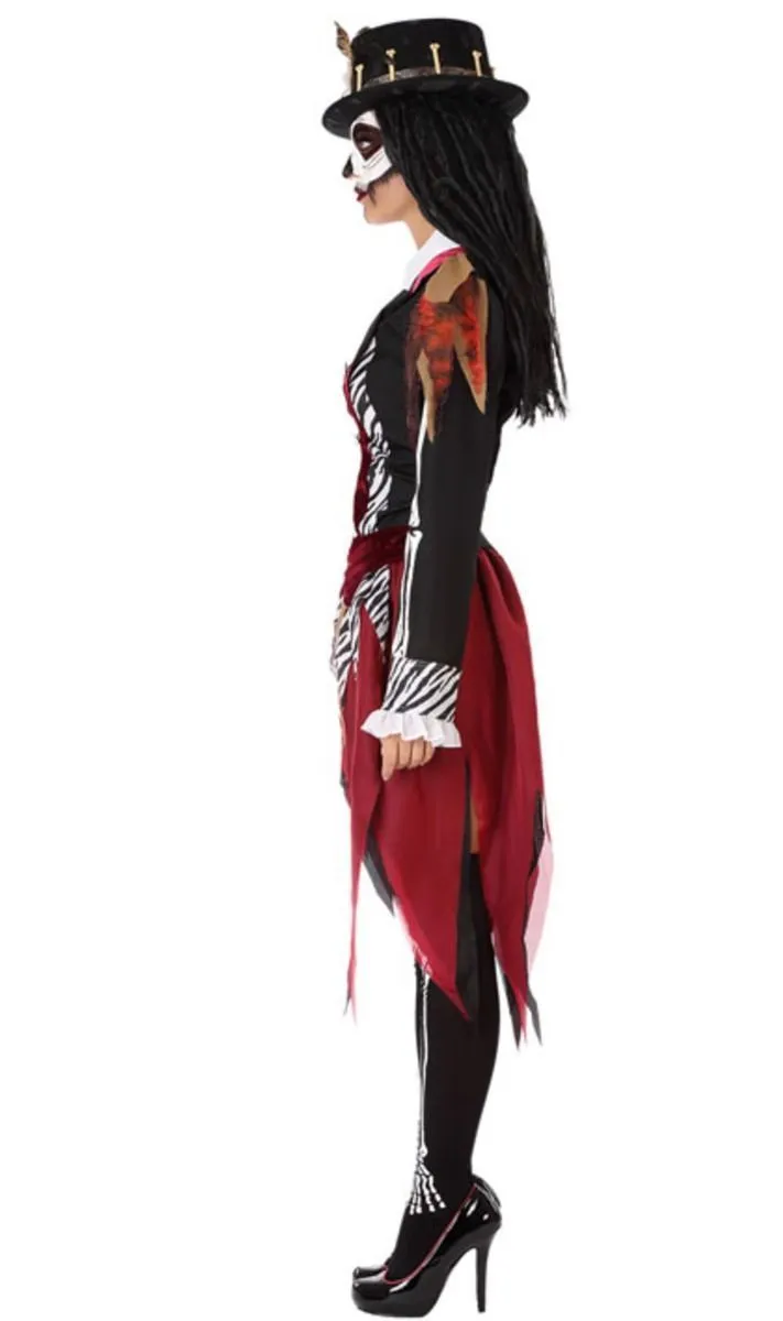Don Disfraz Voodoo Skelett Kostüm Für Damen 4 Don Disfraz Voodoo Skelett Kostüm Für Damen - Image 2