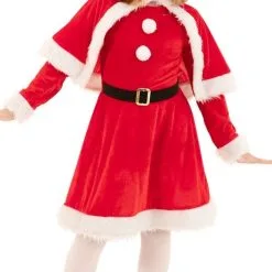 Don Disfraz Weihnachtsfraukostüm Rot Für Mädchen