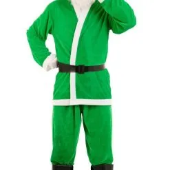 Don Disfraz Weihnachtsmannkostüm Grün Eco Für Erwachsene