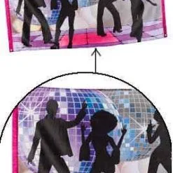 Don Disfraz Disco-Banner Mit Silhouetten