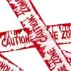 Don Disfraz Zombie Caution-Absperrband