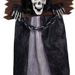 Don Disfraz Hängefigur Totenkopf Gefesselt