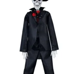 Don Disfraz Eleganter Bräutigam Skelett Anhänger