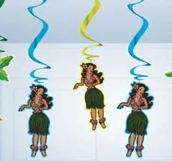 Don Disfraz Hängende Hawaii-Tänzerinnen