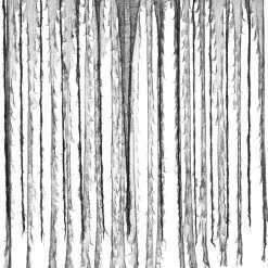 Don Disfraz Vorhang Schwarz Halloween