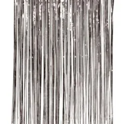 Don Disfraz Deko Türvorhang Silber