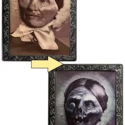 Don Disfraz Kleiner Horror Bild Alte Dame