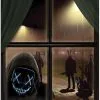 Don Disfraz The Purge-Fensterdekoration
