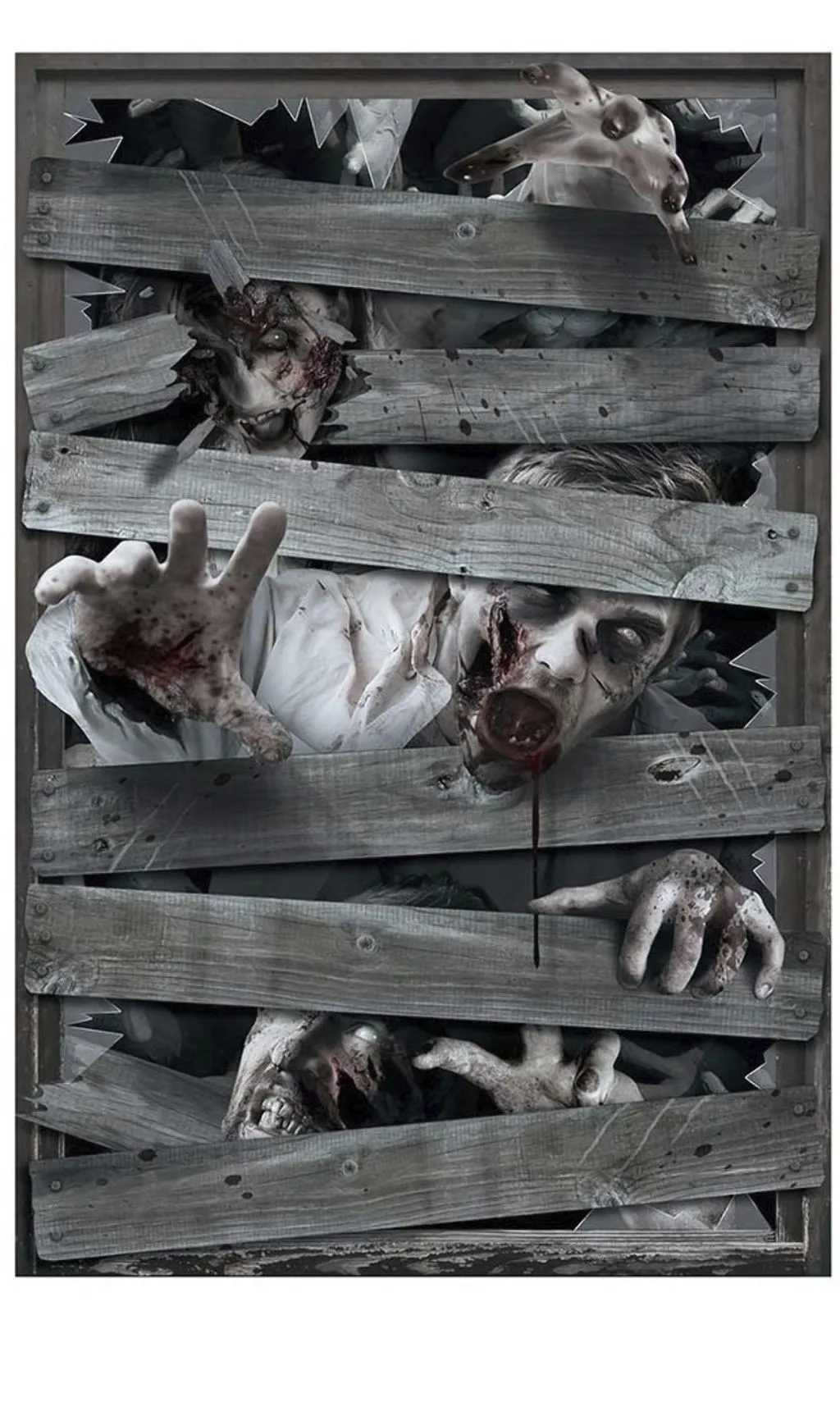 Don Disfraz Zombie-Fensterdekoration 3 Don Disfraz Zombie-Fensterdekoration