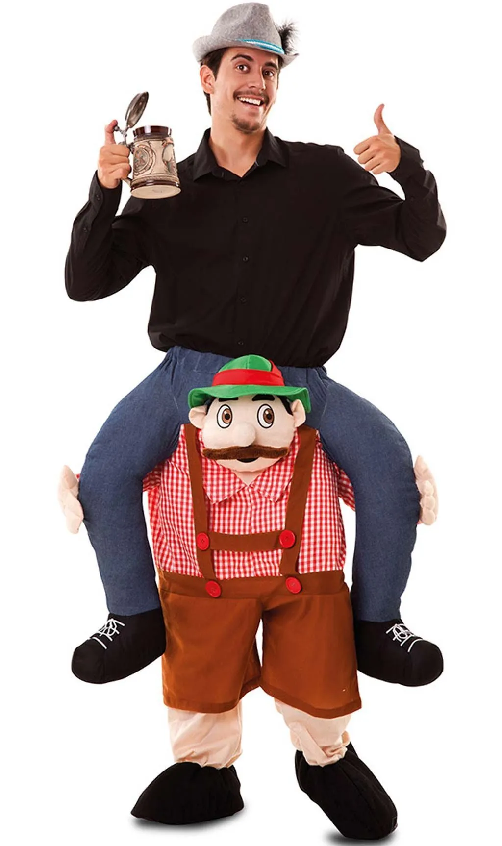 Don Disfraz Italienischer Tiroler Huckepack Kostüm Für Erwachsene 4 Don Disfraz Italienischer Tiroler Huckepack Kostüm Für Erwachsene - Image 2