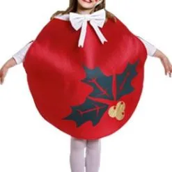Don Disfraz Weihnachtskugel Kostüm Rot Für Kinder