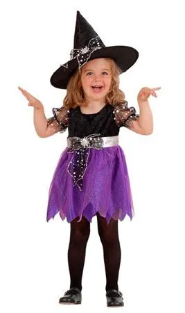 Don Disfraz Silbernes Hexchenkostüm Für Mädchen 3 Don Disfraz Silbernes Hexchenkostüm Für Mädchen