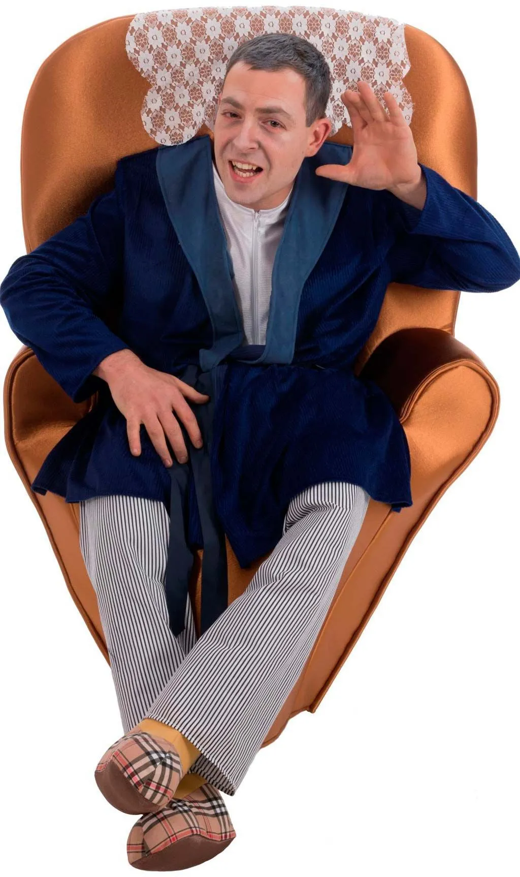 Don Disfraz Opa Auf Sessel Kostüm Für Erwachsene 3 Don Disfraz Opa Auf Sessel Kostüm Für Erwachsene