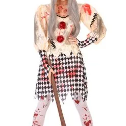 Don Disfraz Blutiger Harlekin Kostüm Für Damen