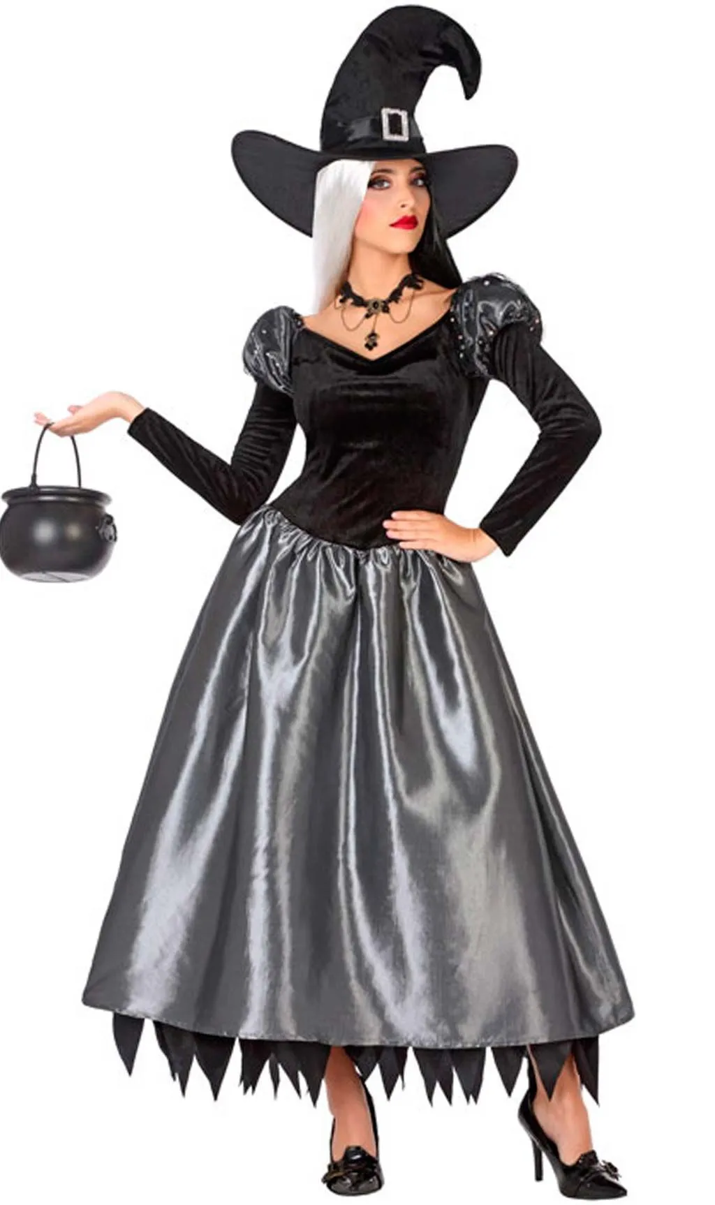 Don Disfraz Glamouröse Hexe Kostüm Für Damen 3 Don Disfraz Glamouröse Hexe Kostüm Für Damen