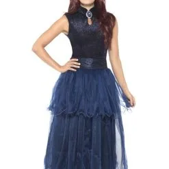 Don Disfraz Mitternachtshexe Kostüm Für Damen -Weihnachtlich Verkaufsgeschäft disfraz de bruja medianoche para mujer.jpg