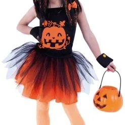 Don Disfraz Kürbis Tutu Kostüm Für Mädchen -Weihnachtlich Verkaufsgeschäft disfraz de calabaza tutu para nina.jpg