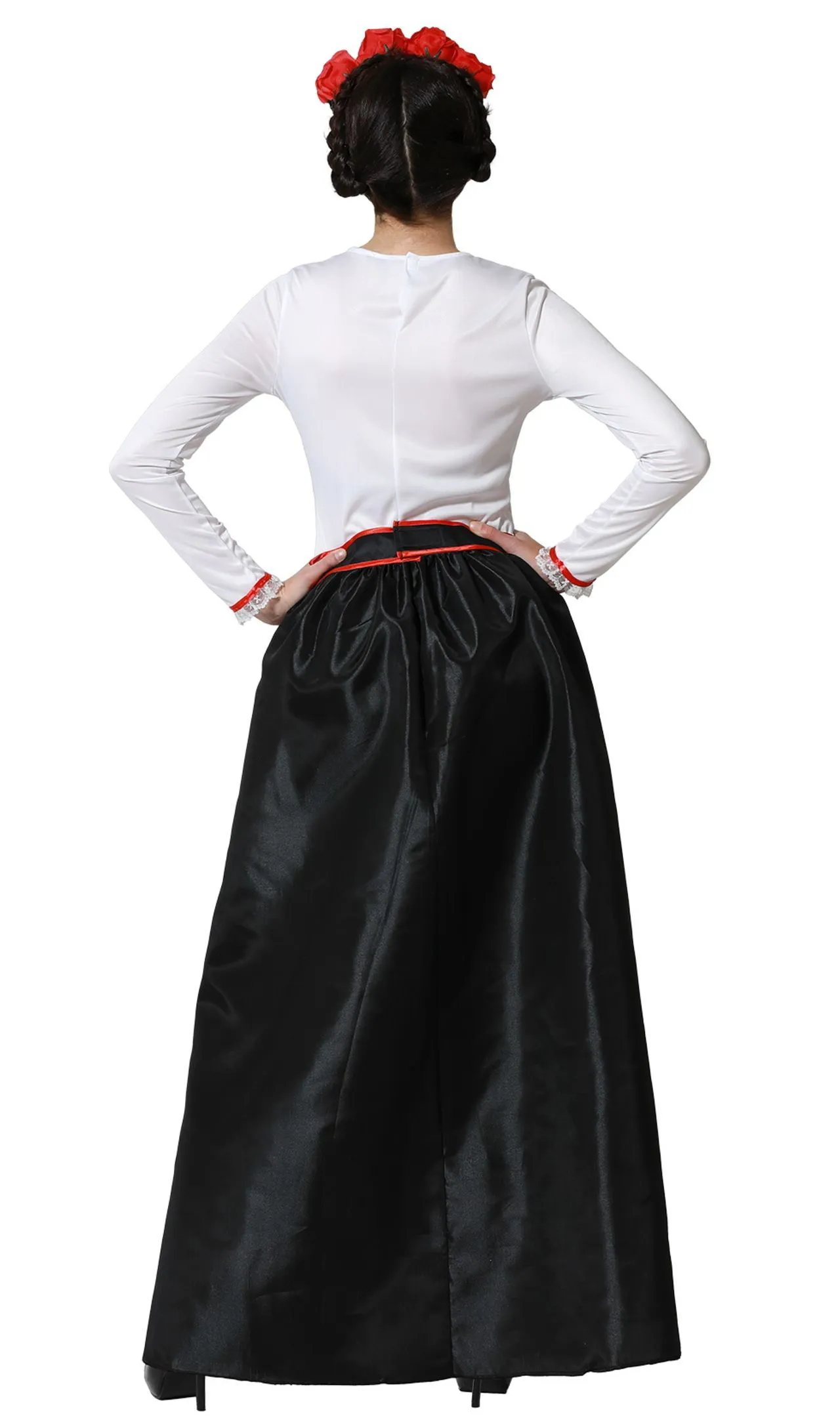 Don Disfraz Skelett Catrina Kostüm Für Damen 4 Don Disfraz Skelett Catrina Kostüm Für Damen - Image 2