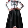 Don Disfraz Skelett Catrina Kostüm Für Damen -Weihnachtlich Verkaufsgeschäft disfraz de catrina esqueleto mujer 2