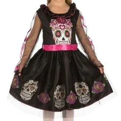 Don Disfraz La Catrina Kleid Kostüm Für Mädchen