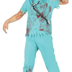 Don Disfraz Zombie-Chirurgen-Kostüm Für Jungen -Weihnachtlich Verkaufsgeschäft disfraz de cirujano zombie para nino.jpg