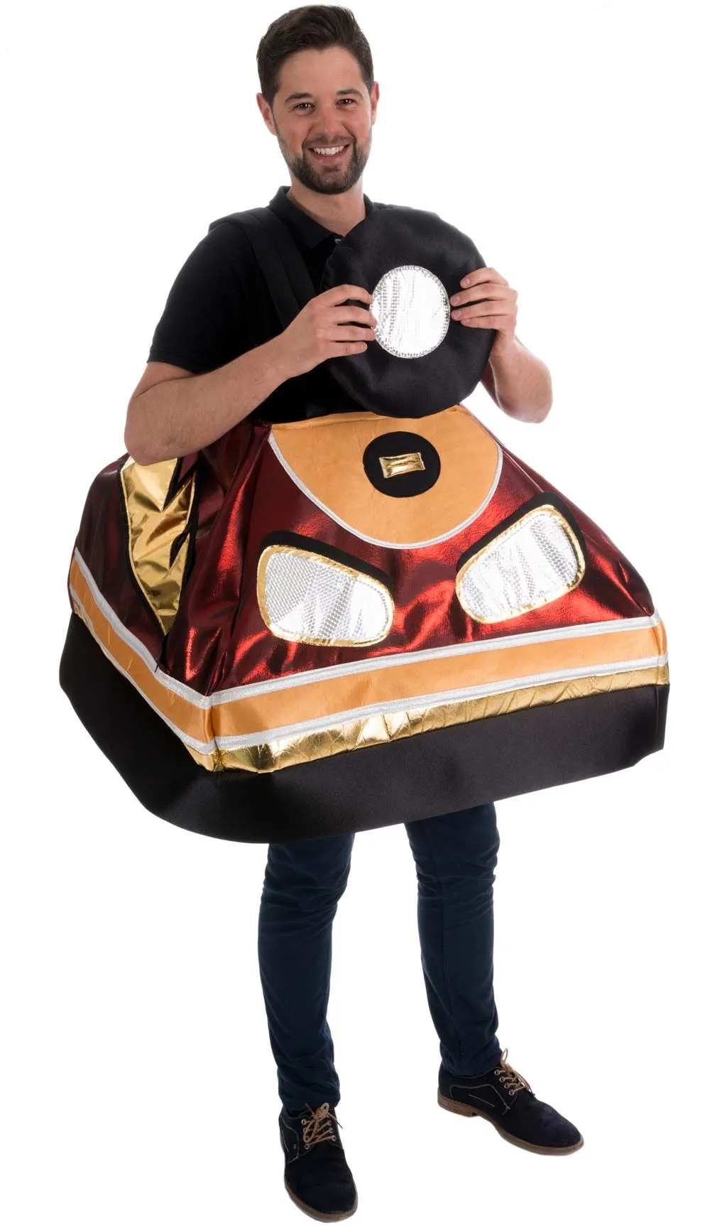 Don Disfraz Autoscooter Kostüm Rot Für Erwachsene 4 Don Disfraz Autoscooter Kostüm Rot Für Erwachsene - Image 2