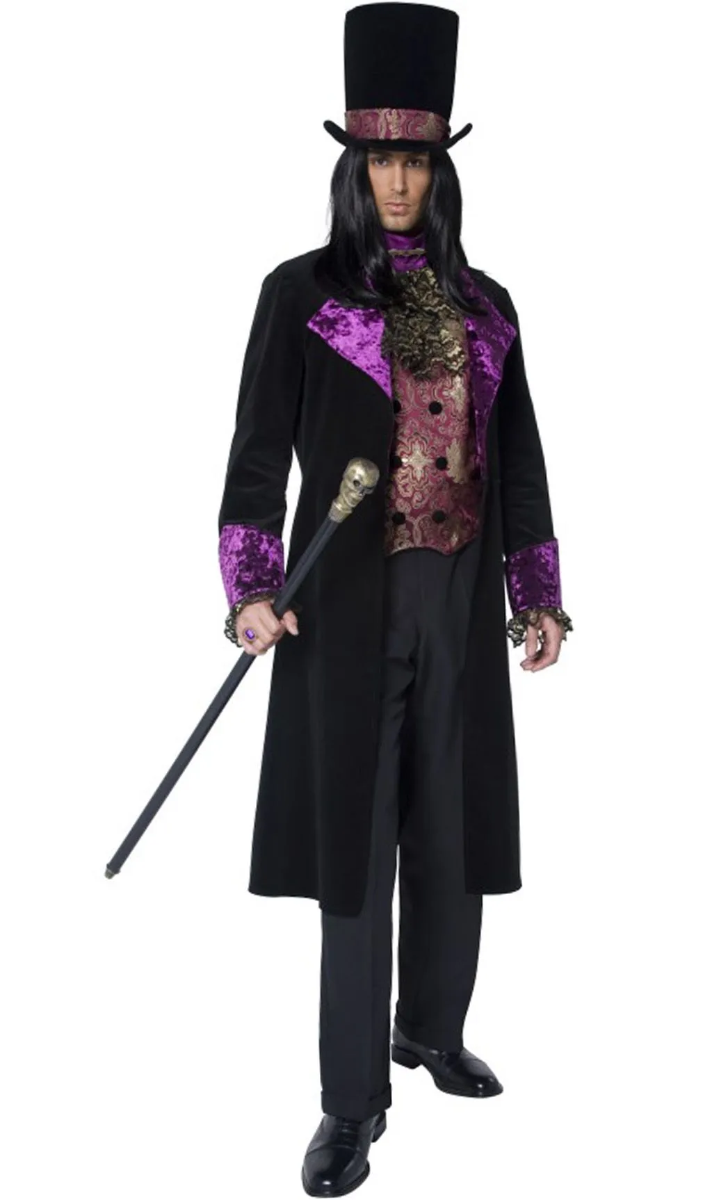 Don Disfraz Gothic Graf Kostüm Für Herren 4 Don Disfraz Gothic Graf Kostüm Für Herren - Image 2