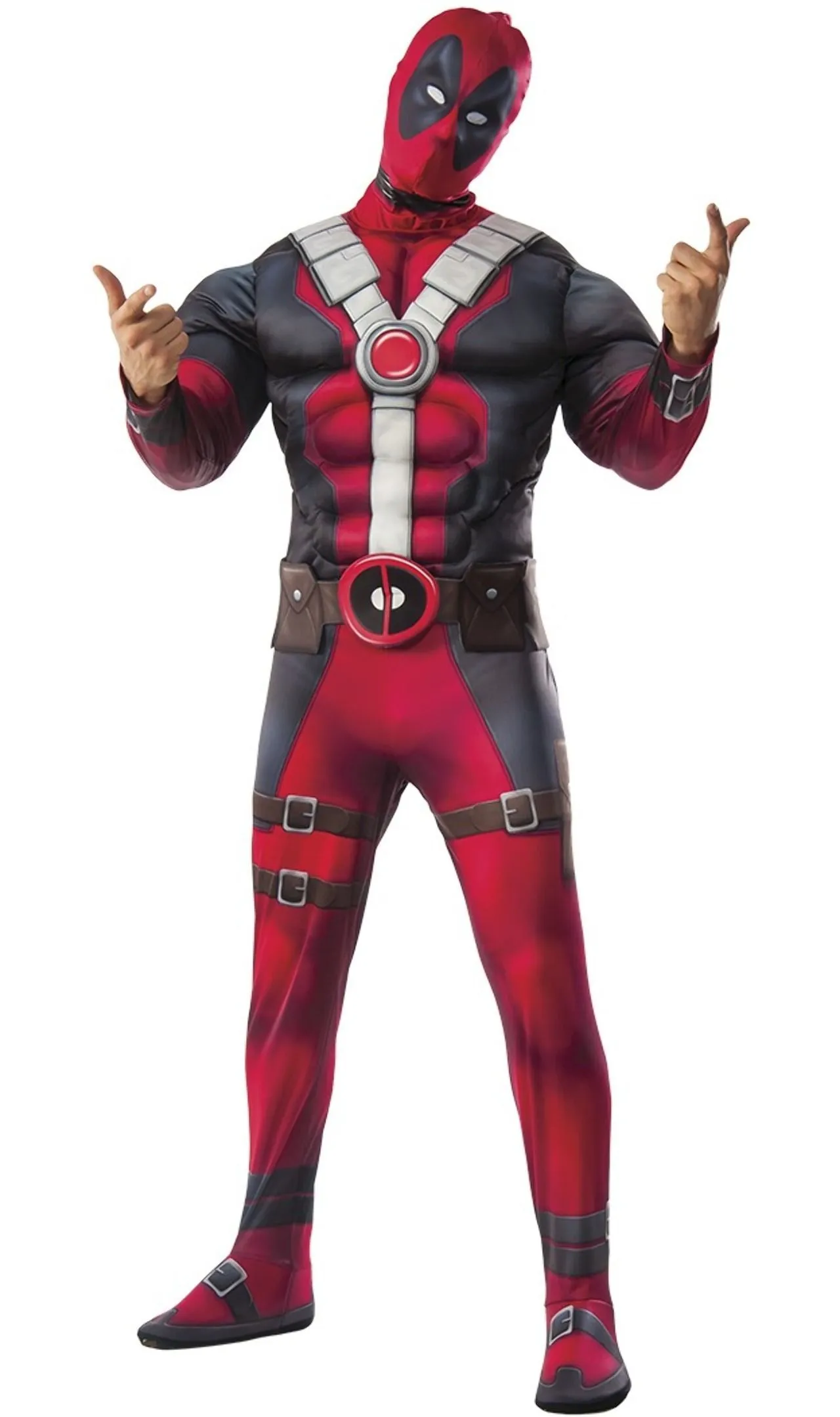 Don Disfraz Klassisches Deadpool™-Kostüm Für Erwachsene 3 Don Disfraz Klassisches Deadpool™-Kostüm Für Erwachsene