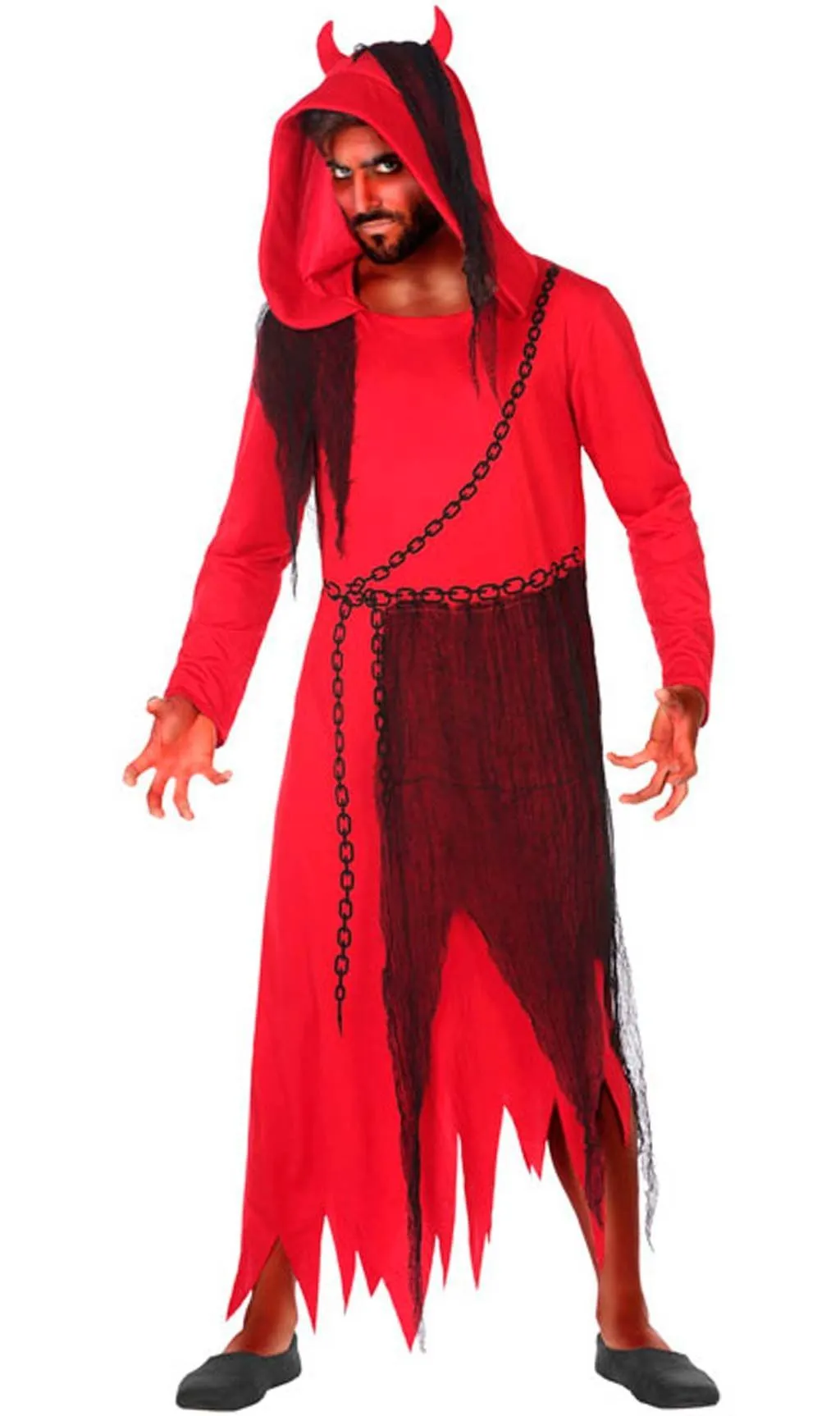 Don Disfraz Teufel Mit Kapuze Kostüm Für Herren 3 Don Disfraz Teufel Mit Kapuze Kostüm Für Herren