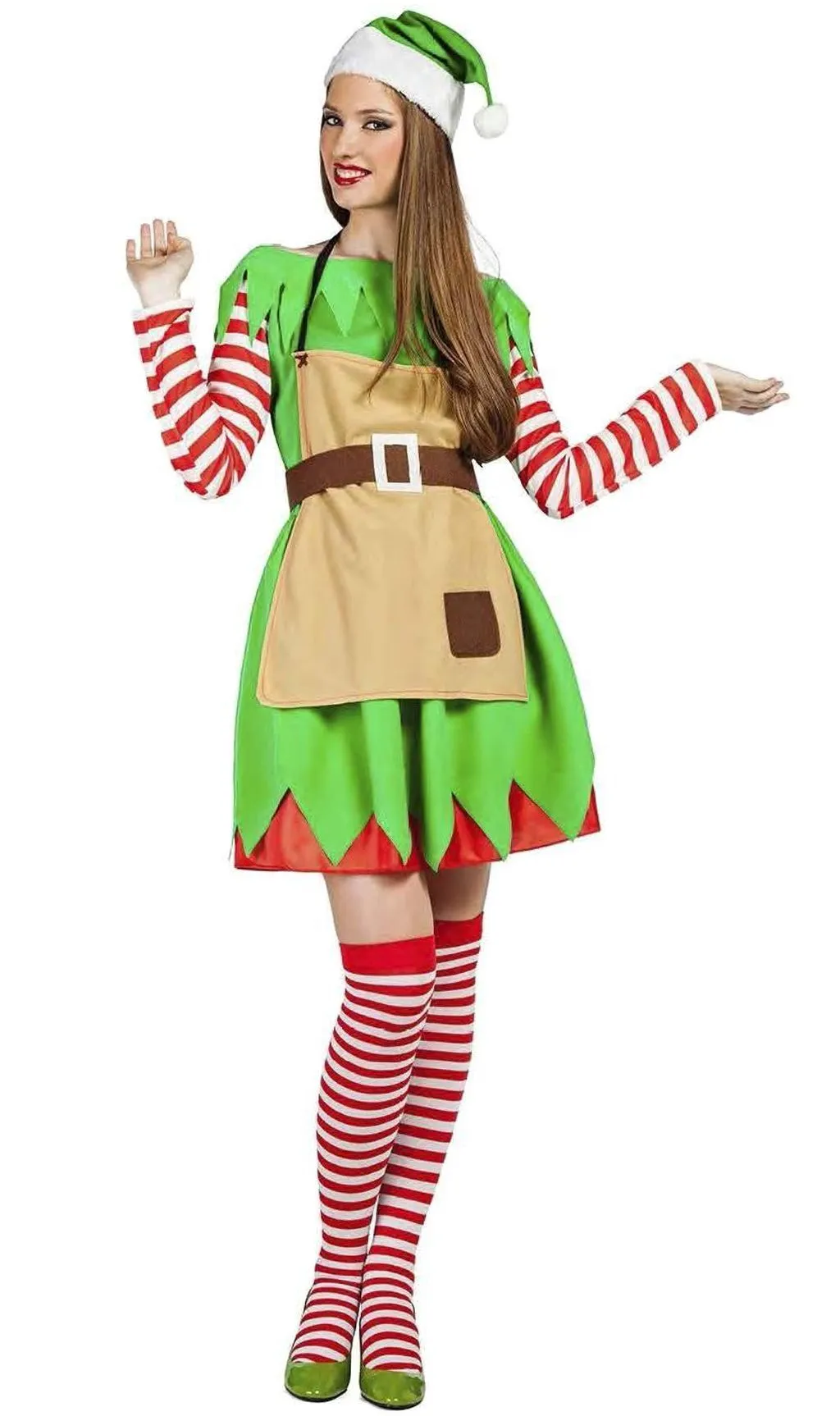 Don Disfraz Elf Klaus Kostüm Für Damen 3 Don Disfraz Elf Klaus Kostüm Für Damen