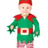 Don Disfraz Gestreiftes Elfenkostüm Für Baby