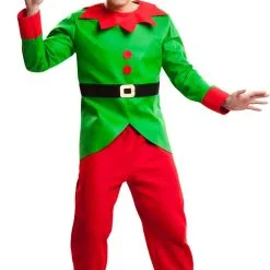 Don Disfraz Frecher Elf Kostüm Für Herren -Weihnachtlich Verkaufsgeschäft disfraz de elfo travieso para hombre.jpg 1