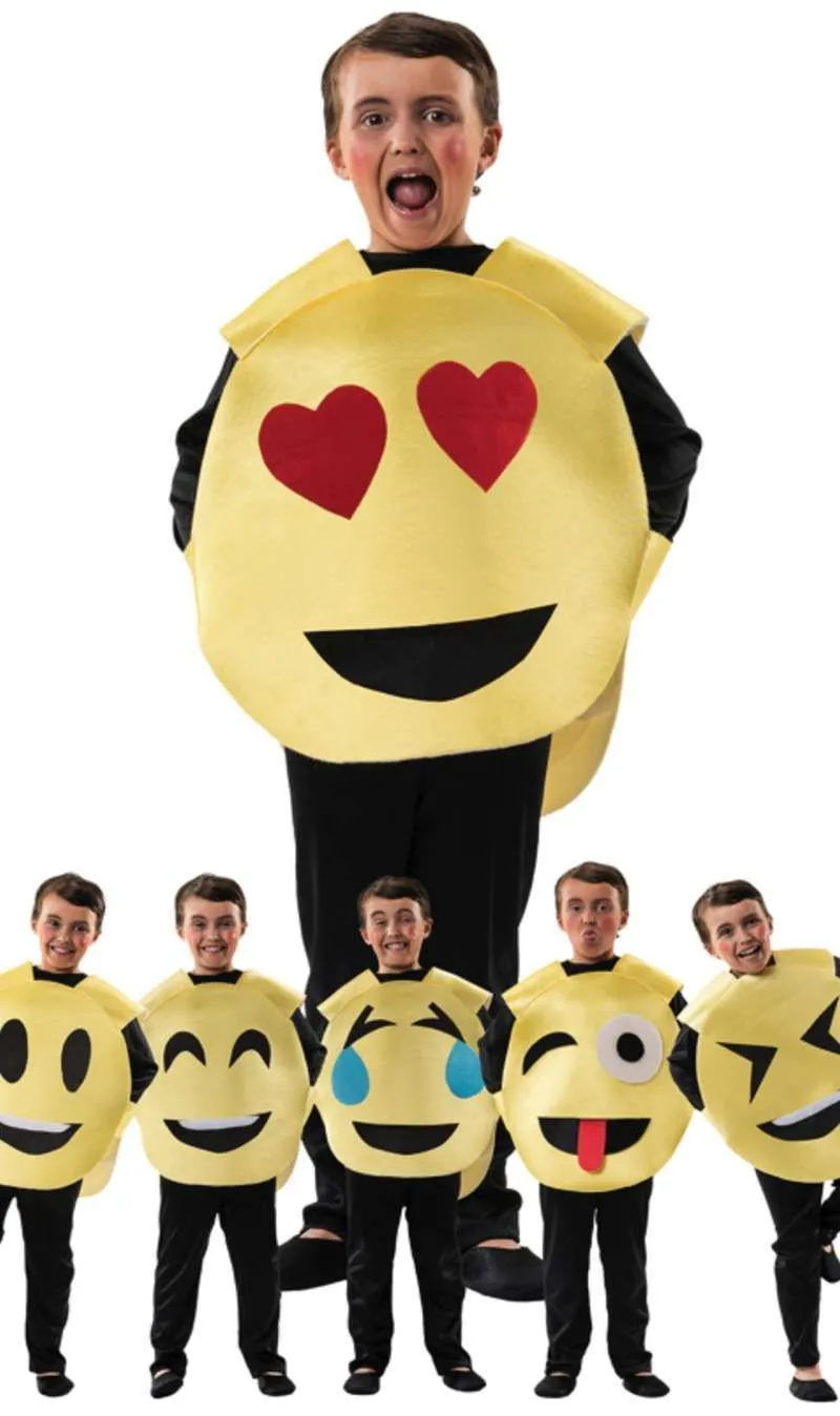 Don Disfraz Emoticon Gesichter Kostüm Für Kinder 3 Don Disfraz Emoticon Gesichter Kostüm Für Kinder