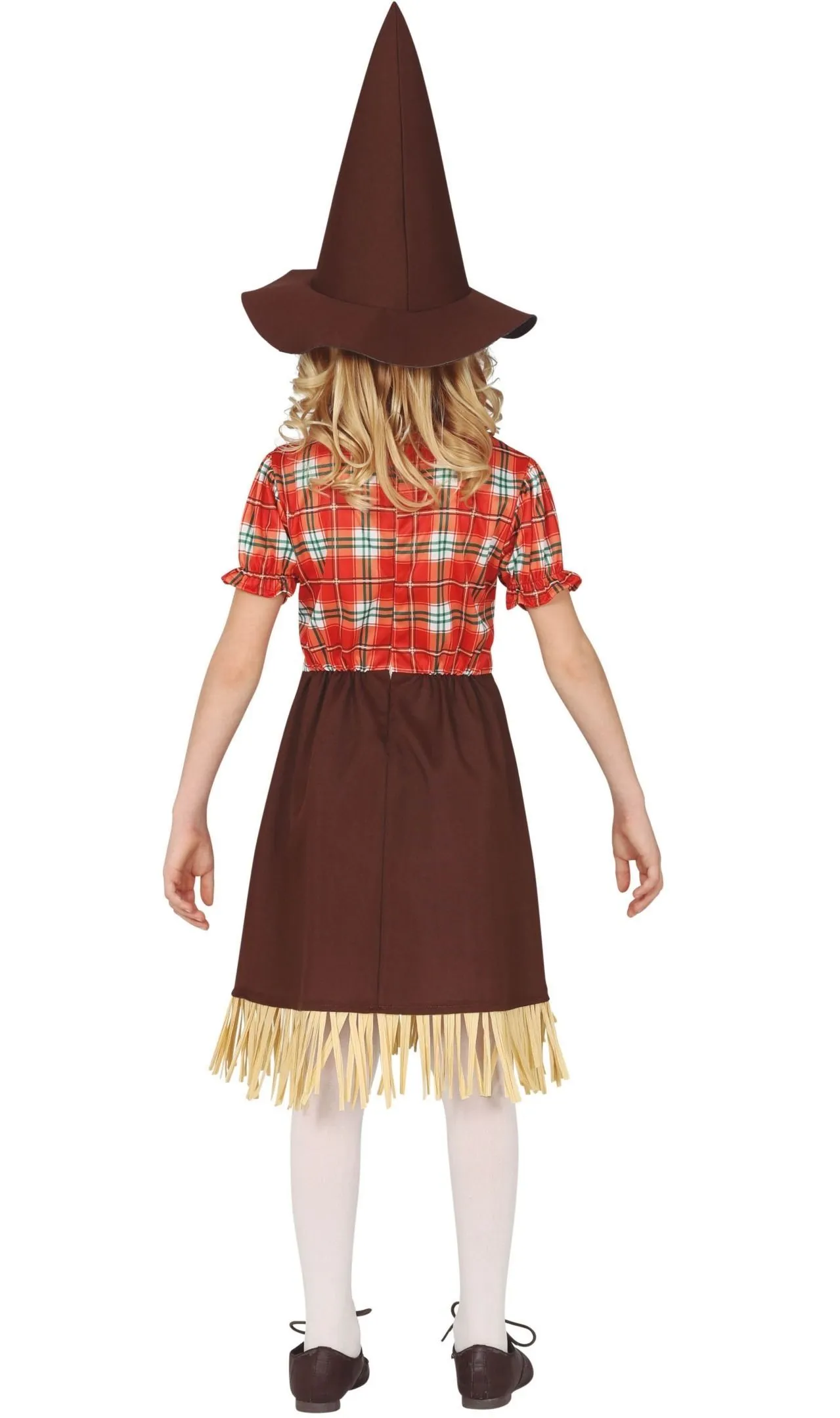 Don Disfraz Kariertes Vogelscheuche Kostüm Für Mädchen 4 Don Disfraz Kariertes Vogelscheuche Kostüm Für Mädchen - Image 2