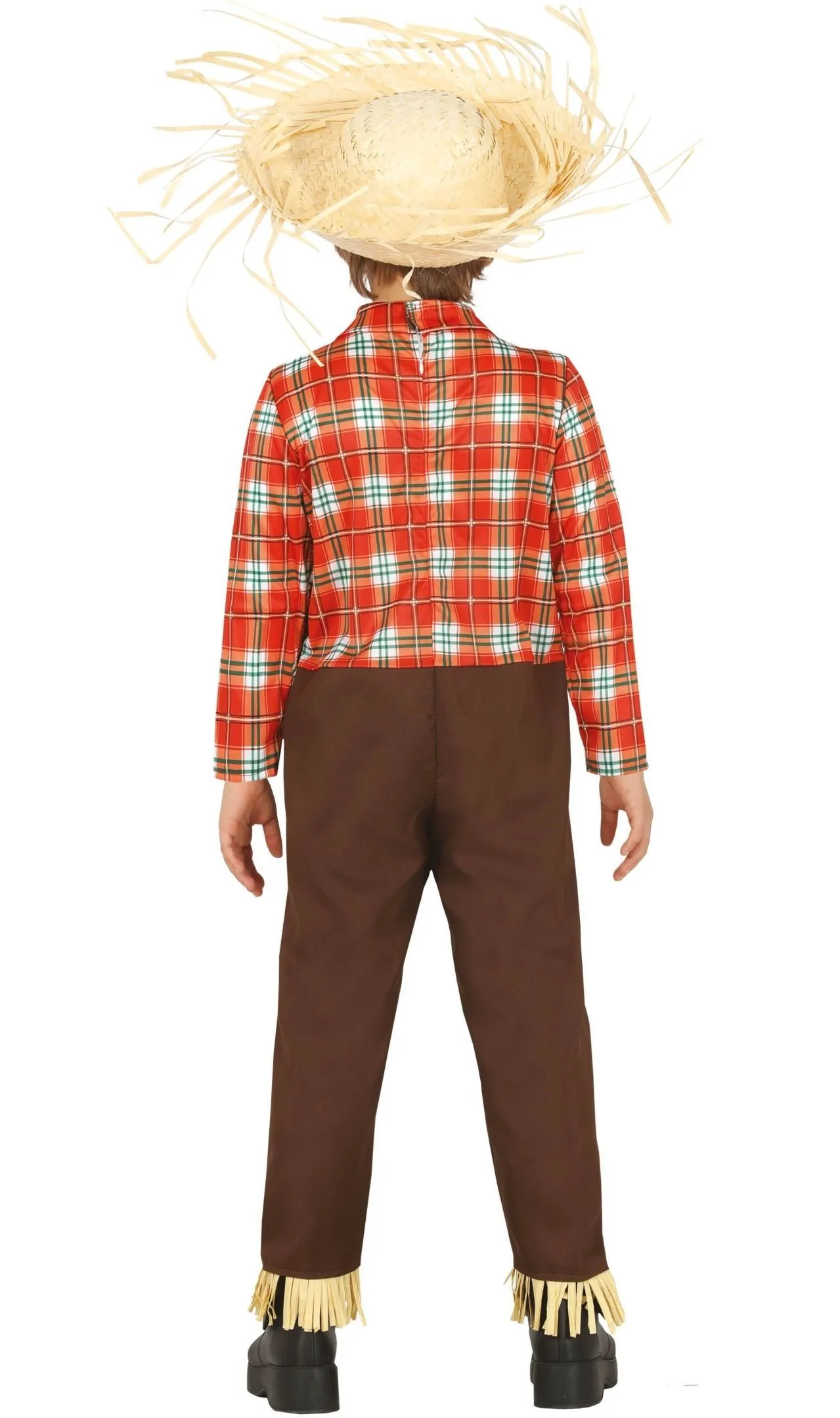 Don Disfraz Kariertes Vogelscheuchen-Kostüm Für Jungen 4 Don Disfraz Kariertes Vogelscheuchen-Kostüm Für Jungen - Image 2