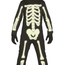 Don Disfraz Phosphoreszierende Skelett Kostüm Für Jungen