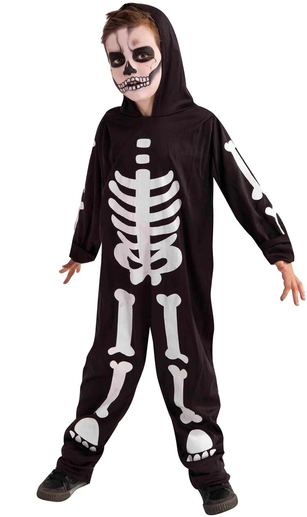 Don Disfraz Skelett Glow Kostüm Für Jungen 3 Don Disfraz Skelett Glow Kostüm Für Jungen