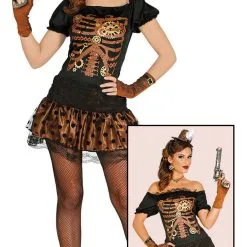 Don Disfraz Skelett Kostüm Retro Für Damen